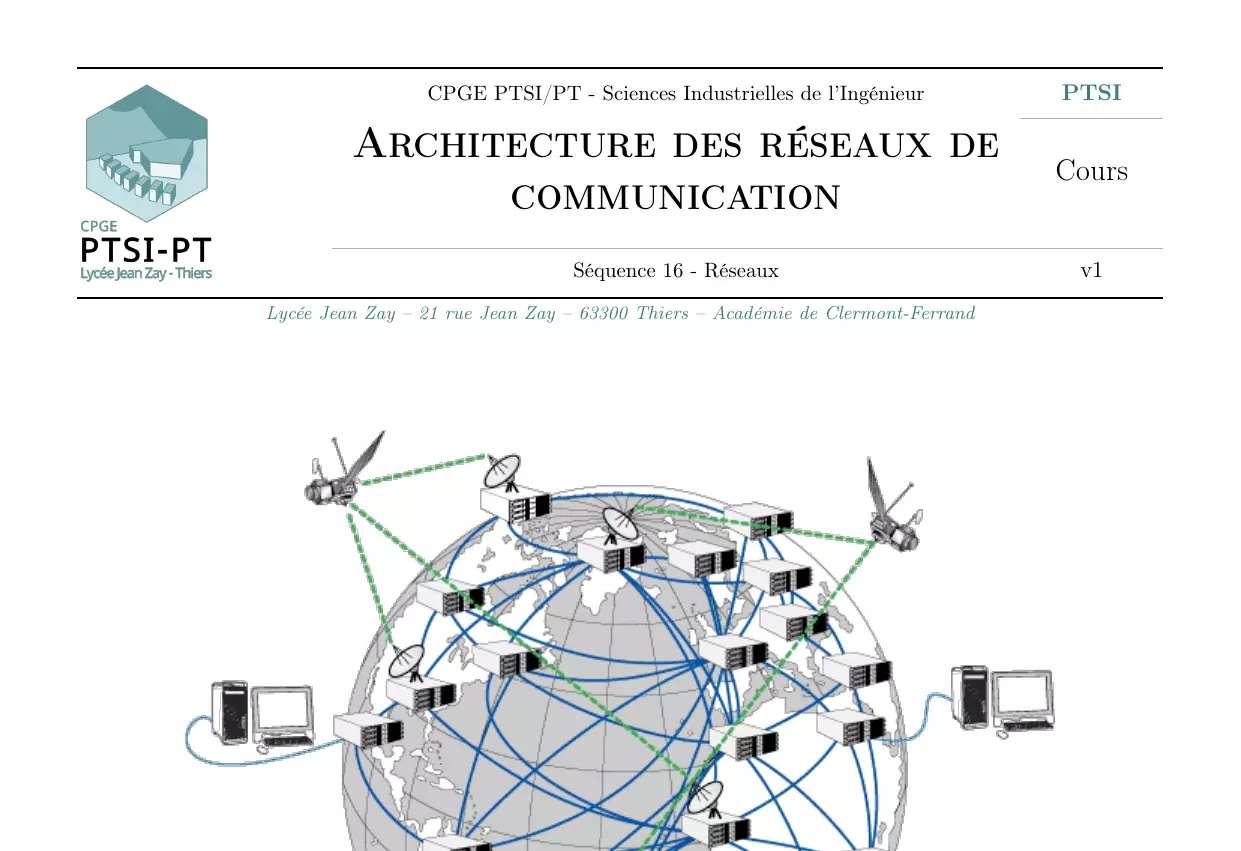 Architecture des réseaux